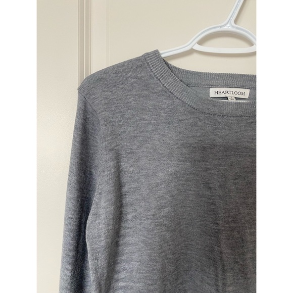 Heartloom Grey/Stripped Sweater - Picture 2 of 5